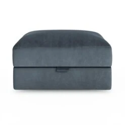 Hattie Matte Plush Velvet Storage Footstool 33 Hattie Matte Plush Velvet Storage Footstool -Habitat Store 30901825 alt07