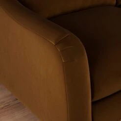 Hattie Matte Plush Velvet Corner Chaise Sofa -Habitat Store 30901829 alt05