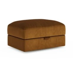 Hattie Matte Plush Velvet Storage Footstool 25 Hattie Matte Plush Velvet Storage Footstool -Habitat Store 30901833 alt06