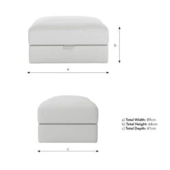 Hattie Matte Plush Velvet Storage Footstool 28 Hattie Matte Plush Velvet Storage Footstool -Habitat Store 30901833 alt09