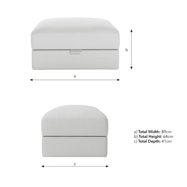 Hattie Matte Plush Velvet Storage Footstool 9 Hattie Matte Plush Velvet Storage Footstool - Image 7