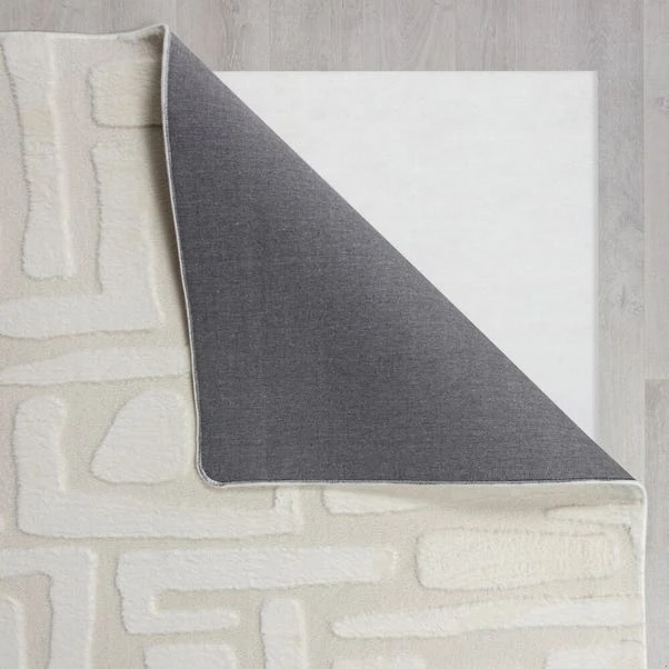 Boucle Carved Faux Fur Rug 11 Boucle Carved Faux Fur Rug - Image 9