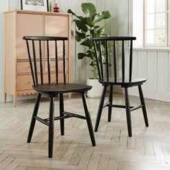 Harvey Set Of 2 Dining Chairs, Beech Wood -Habitat Store 30902038