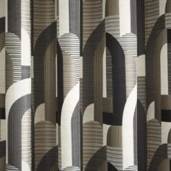 Alvin Geometric Jacquard Eyelet Curtains -Habitat Store 30902093 alt02