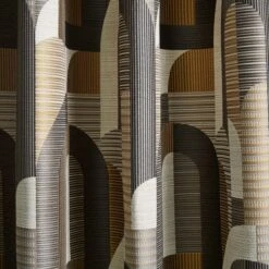 Alvin Geometric Jacquard Eyelet Curtains -Habitat Store 30902094 alt02