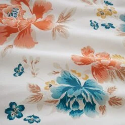 Akemi Cranes Natural Duvet Cover And Pillowcase Set -Habitat Store 30902194 alt05