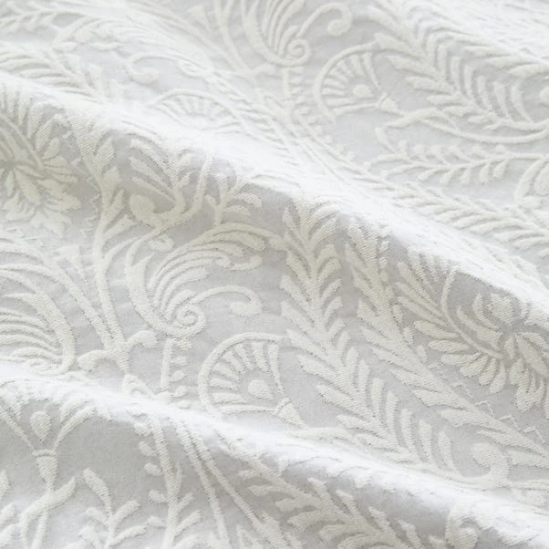 Peyton Jacquard Grey Duvet Cover And Pillowcase Set 11 Peyton Jacquard Grey Duvet Cover And Pillowcase Set - Image 9