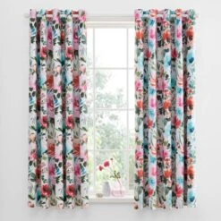 Malin Summer Blooms Blackout Eyelet Curtains -Habitat Store 30902219 alt05