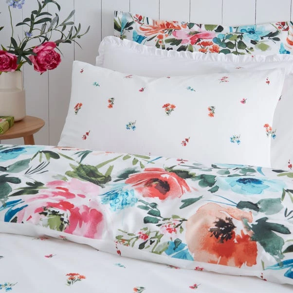 Malin Summer Blooms Multicoloured Duvet Cover And Pillowcase Set 12 Malin Summer Blooms Multicoloured Duvet Cover And Pillowcase Set - Image 10