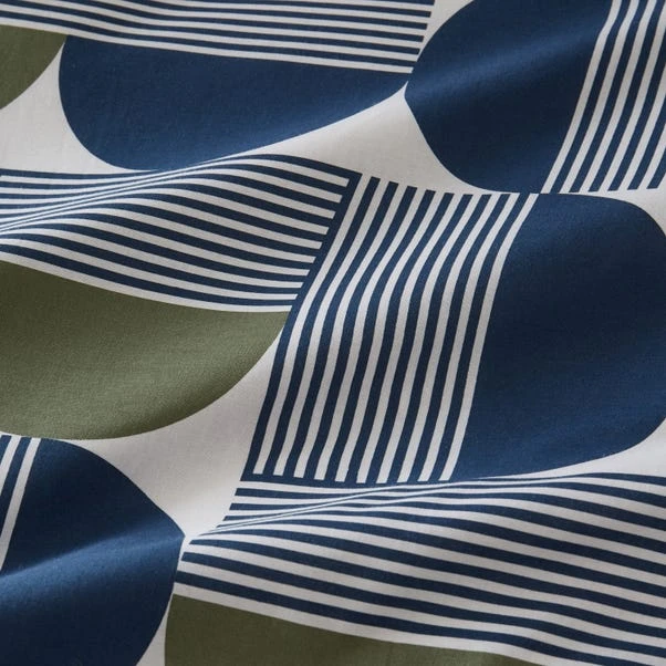 Bromley Modern Geo Navy Duvet Cover And Pillowcase Set 19 Bromley Modern Geo Navy Duvet Cover And Pillowcase Set - Image 17