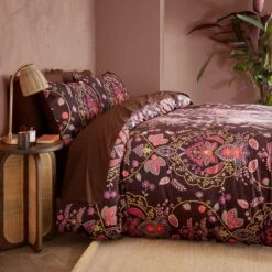 Indienne Paisley Brown Duvet Cover And Pillowcase Set 25 Indienne Paisley Brown Duvet Cover And Pillowcase Set -Habitat Store 30902509 alt06