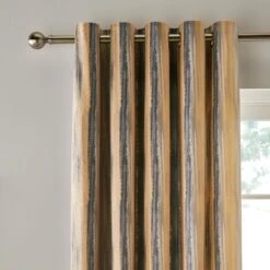 Watercolour Stripe Eyelet Curtains -Habitat Store 30902514