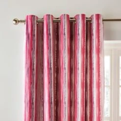 Watercolour Stripe Eyelet Curtains -Habitat Store 30902549