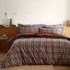 Calie Check Navy Duvet Cover And Pillowcase Set 2 Calie Check Navy Duvet Cover And Pillowcase Set -Habitat Store 30902576