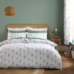 Moxley Meadows Red Duvet Cover And Pillowcase Set -Habitat Store 30902600 alt02