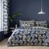 Bromley Modern Geo Navy Duvet Cover And Pillowcase Set 1 Bromley Modern Geo Navy Duvet Cover And Pillowcase Set -Habitat Store 30902605