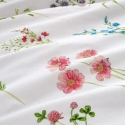 Moxley Meadows Red Duvet Cover And Pillowcase Set -Habitat Store 30902627 alt04