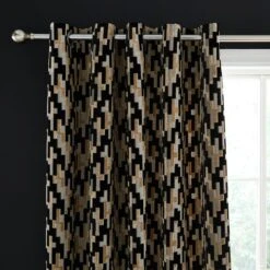 Lori Velvet Eyelet Curtains -Habitat Store 30902921