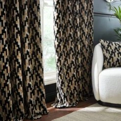 Lori Velvet Eyelet Curtains -Habitat Store 30902921 alt06
