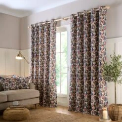 Forest Fruits Eyelet Curtains -Habitat Store 30903438 alt01