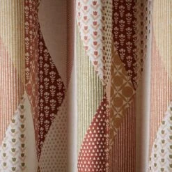 Patchwork Print Eyelet Curtains -Habitat Store 30903854 alt02