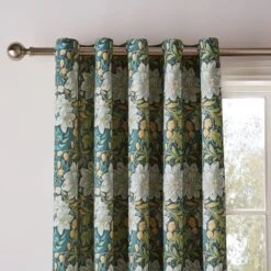 Loretta Floral Eyelet Curtains -Habitat Store 30903869