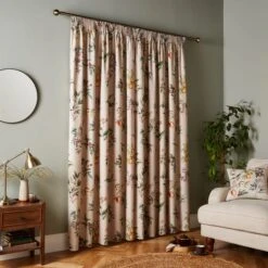 Botanical Orchard Pencil Pleat Curtains -Habitat Store 30904037 alt04