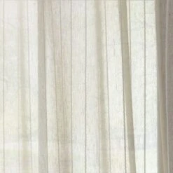 Lucia Stripe Natural Slot Top Voile Pair -Habitat Store 30904041 alt02