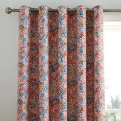 Avie Ditsy Blackout Eyelet Curtains 20 Avie Ditsy Blackout Eyelet Curtains -Habitat Store 30904192