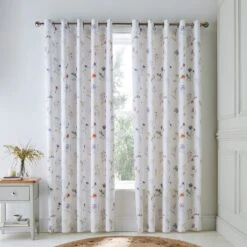 Springfield Floral Eyelet Curtains 36 Springfield Floral Eyelet Curtains -Habitat Store 30904214 alt01
