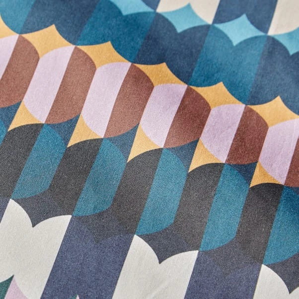 Oden Geometric Duvet Cover & Pillowcase Set 21 Oden Geometric Duvet Cover & Pillowcase Set - Image 19