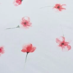 Lexi Poppy Red Duvet Cover And Pillowcase Set -Habitat Store 30904230 alt05