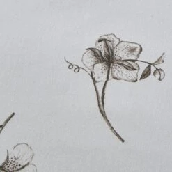 Bridget Etched Floral Natural Duvet Cover And Pillowcase Set -Habitat Store 30904239 alt05