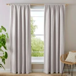 Emerson Waffle Slot Top Curtains -Habitat Store 30904251 alt01