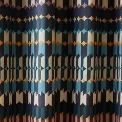 Oden Geometric Eyelet Curtains -Habitat Store 30904256 alt02