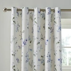 Nola Floral Eyelet Curtains -Habitat Store 30904270