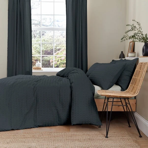 Emerson Waffle Duvet Cover And Pillowcase Set 21 Emerson Waffle Duvet Cover And Pillowcase Set - Image 19