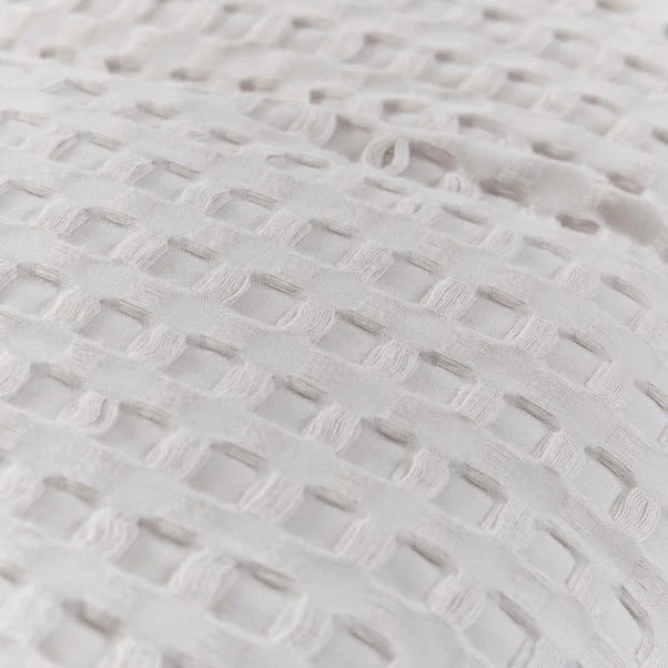 Emerson Waffle Duvet Cover And Pillowcase Set 15 Emerson Waffle Duvet Cover And Pillowcase Set - Image 13