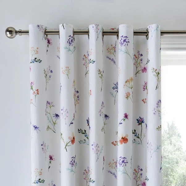 Springfield Floral Eyelet Curtains 5 Springfield Floral Eyelet Curtains - Image 3