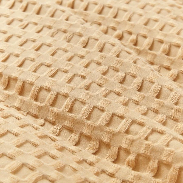 Emerson Waffle Duvet Cover And Pillowcase Set 10 Emerson Waffle Duvet Cover And Pillowcase Set - Image 8