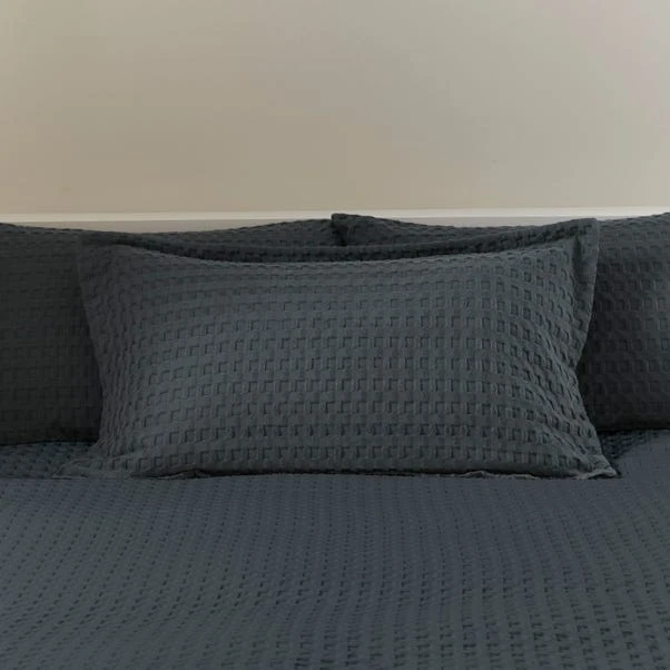 Emerson Waffle Oxford Pillowcase 3 Emerson Waffle Oxford Pillowcase
