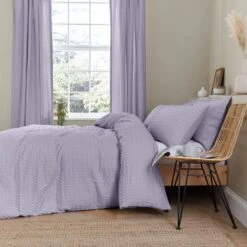 Emerson Waffle Duvet Cover And Pillowcase Set 25 Emerson Waffle Duvet Cover And Pillowcase Set -Habitat Store 30904311 alt05