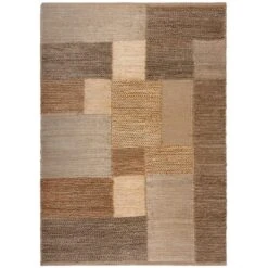 Jute Braided Patchwork Rug -Habitat Store 30904813 alt04