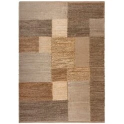 Jute Braided Patchwork Rug -Habitat Store 30904833 alt04