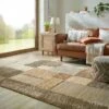Jute Braided Patchwork Rug -Habitat Store 30904835
