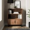 Freddie Low Bookcase, Rustic Wood Effect -Habitat Store 30904866