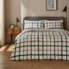Woodland Check Fleece Duvet Cover And Pillowcase Set -Habitat Store 30905187