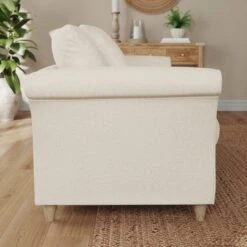 Dixie 3 Seater Sofa, Soft Texture Fabric -Habitat Store 30909163 alt01