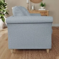 Dixie 3 Seater Sofa, Soft Texture Fabric -Habitat Store 30909168 alt01