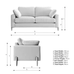 Apollo Multiweave 3 Seater Sofa -Habitat Store 30909892 alt09